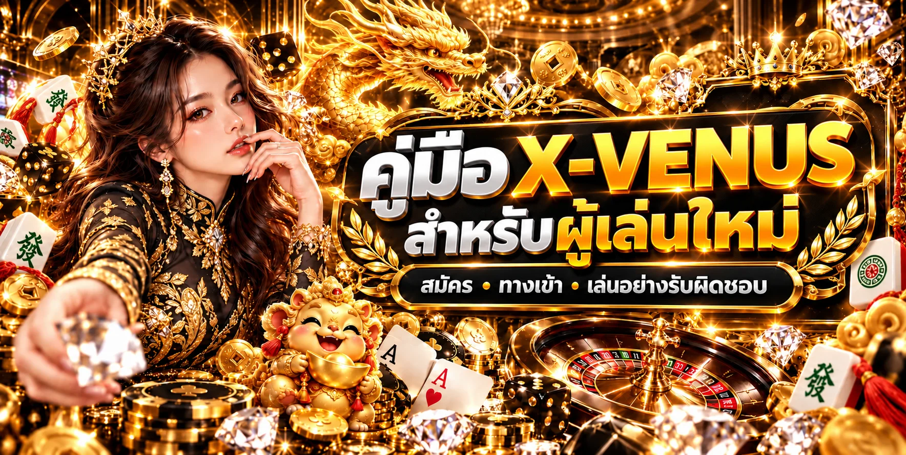 X-VENUS คู่มือผู้เล่นใหม่ | สมัครและใช้งานปลอดภัย